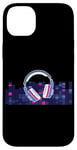 Coque pour iPhone 14 Plus Casque pour artistes, DJ, contrôle audio LED clignotant