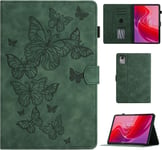 Coque Pour Lenovo Tab M11 11 Pouces 2024 (Tb330fu/Tb330xu) Étui De Protection Case Tablette Housse Smart Cover Avec Réveil/Veille Pour Lenovo Tab M11 2024, Vert