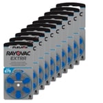 Hörapparatsbatterier 675 blå | Rayovac Extra Advanced | 6-pack | 10st $$