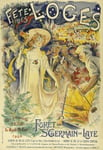 FêTE DES LOGES 1909 ST GERMAIN en LAYE Rjvy-POSTER 70x90cm d'une AFFICHE VINTAGE