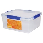 Sistema Klip It Rectangle Storage Containers 5L Kitchen Food Plastic Fresh Lid