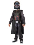 Darth Vader Boys Costume Star Wars Licensed Fancy Dress Kids Book Day Outfit