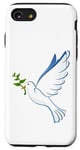 Coque pour iPhone SE (2020) / 7 / 8 Offre de la paix - Colombe et branche d'olivier