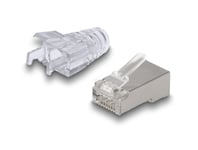 Delock RJ45 stik - Cat 6 FTP - Blød/Solid - 50 stk