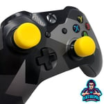 YELLOW Analog Thumb Stick Cover Grip Caps Extenders for Xbox One XB1 Controller