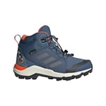 adidas Terrex Disney MID Gore-TEX Hiking Shoes Non-Football, Wonder Steel/Grey Three/Orange, 10.5 UK Child