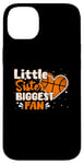 Coque pour iPhone 14 Plus Funny Little Sister - Grande fan de basket-ball pour filles