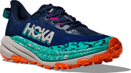 Hoka W Speedgoat 6 Wide Juoksukengät VARSITY NAVY