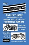 Triumph Motorcycles 1937-1961 Single Cylinder Workshop Manual - All Models 1937-1945 Plus Terrier & Tiger Cub 1953-1961