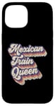 iPhone 15 Mexican Train Queen Board Game Dominoes Lover Domino Player Case