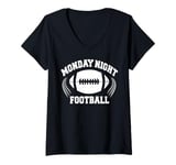 Womens FOOTBALL MONDAY Men Children Boys Mens Women Sports Game Fan V-Neck T-Shirt