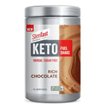 SlimFast Advanced Keto Fuel Shake for Keto Lifestyle, Rich Chocolate Flavour, 10 Servings, 350 g