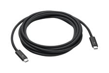 Apple Thunderbolt 4 Pro - Thunderbolt kabel - 24 pin USB-C til 24 pin USB-C - 3 m