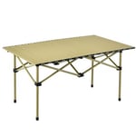 Portable Table Pliante Sdlogal 95x 56x 50 cm(LxWxH) Table de Camping Pliante Pliable en Aluminum Table de randonnée Voyage, Plateau de Table