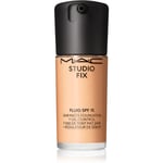 MAC Cosmetics Studio Fix Fluid SPF 15 24HR Matte Foundation + Oil Control mattifying foundation SPF 15 shade NC18 30 ml