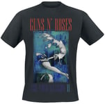 Guns N' Roses Use Your Illusion Watercolored T-Shirt black