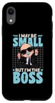 Coque pour iPhone XR Baby Boss « Je suis peut-être petit mais je suis le patron » Like A Boss Kids