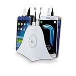 METRONIC 495030 USB Charging Wall Station sur prise murale Blanc