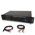 Amplificateur DJ de sonorisation - 2 x 240W - Ibiza Sound AMP300-MKII + câblages