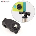 Xiaomi Yi 1/4 ''Quick-Sortie Mini Trépied Adaptateur de Montage pour GoPro Flottant Manfrotto Pôle Tête de Courroie De Poche Adaptateur