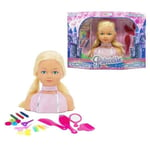 Princess My Hair Styling stylingdocka - BigBuy Fun - 54 x 14,5 x 38 cm - Svart - Från 3 år