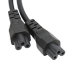 Splitter Power Plug Cord IEC320 C14 Male To Dual IEC320 C5 Female Power Cord New