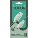 cellularline power cable usb-C > usb charge data 120 cm style color universel