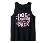 Dog Grandma: Leader of the Pack Dog Grandma Tank Top