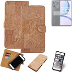 FOR Realme C53 SMARTPHONE CASE COVER WALLETCASE CORK