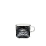 Marimekko - Siirtolapuutarha Coffee Cup 2 dl White, Black/Räsymatto - Sami Ruotsalainen - Hvit