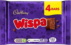 Cadbury Wispa Chocolate Bar, 27.9 g (Pack of 4)