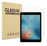 Verre Trempé pour iPad AIR 1 / AIR 2 / Pro / 5 / 6 [Pack 2] Film Protection Ecran Resistant [Lot de 2] Vitre Anti Rayure Phonillico®