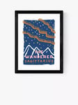 EAST END PRINTS Sophie Ward 'Sagittarius The Wanderer' Framed Print