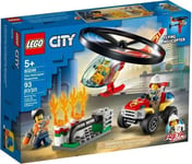 Ref.60248 LINTERVENTION DE L'HELICOPTERE DES POMPIERS - Lego City