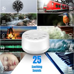 Sound Machine White Noise for Baby Adults Kids Sleeping 25 Sounds 32 Volume