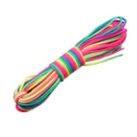 CAMPINGSKY-Corde parachute arc-en-ciel 550 nylon,lanière d'escalade en plein air,outil de camping - Type dark ranibow-100feet