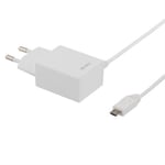 Deltaco Väggladdare Micro-usb 1m, 1a