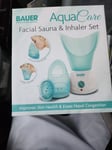 Bauer 38680 Facial Spa Face Steamer and Nasal Inhaler Set, Removes Blackheads