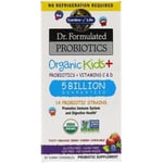 Garden of Life Dr. Formulated Probiotics Organic Kids+, Berry Cherry - 30 chewab