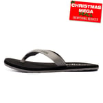 Adidas Eezay Mens Stylish Fashion Slip-On Summer Sliders Flip-Flops Sandals Grey