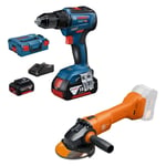 Bosch - fein - Pack AMPShare 18V Perceuse GSR18V-55 + meuleuse CCG18