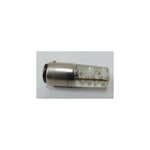 Ampoule voyant led 0.96W tube 15x41mm 6000K culot BA15d 12V ac/dc 80mA Bailey LBS4108CB12W