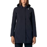 Veste K-Way  Trench-coat Mathy Bonded bleu profond