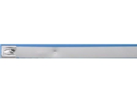 PANDUIT Stålband 7,9x201mm med kullås, rostfritt stål AISI 316 stål. För krävande och aggressiva miljöer, för temperaturområde -80°C - 538°C - (50 st.)