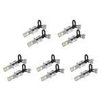 10X H3 Super Bright led Phare Antibrouillard Ampoule de Conduite 6000K Blanc 10W