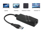 USB 3.0 HUB 10/100/1000 Mbps USB till RJ45 Gigabit Ethernet LAN Nätverksadapter för PC Laptop