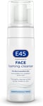 E45 Face Wash Foaming Cleanser – Daily Face Cleanser for Dry and Sensitive Sk