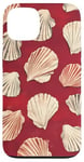 Coque pour iPhone 13 Rouge Vintage Tropical Coastal Petite-fille - Tendance