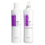 Lot Pour Cheveux Anti-jaune FANOLA Kit shampoo 350ml + Masque Anti-jaune 350ml