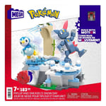 Mega Pokemon Puplup & Sneasel's Snow Day Brand New